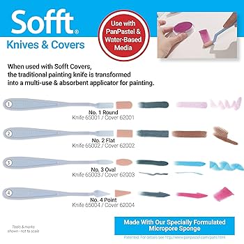 Amazon.com: Sofft Artist Tools by GOLDEN, Covers - Mixed